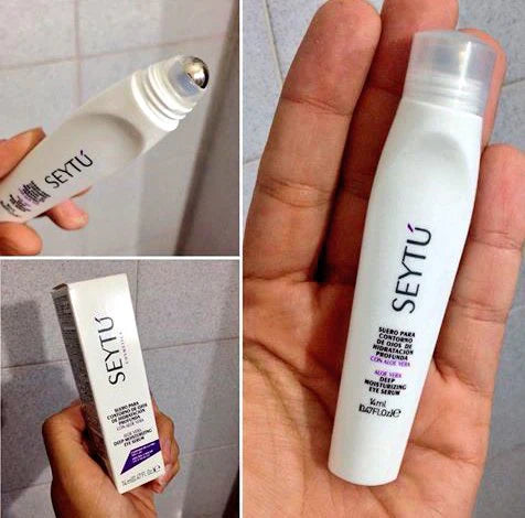 Suero para Contorno de Ojos de Hidratación Profunda con Aloe Vera