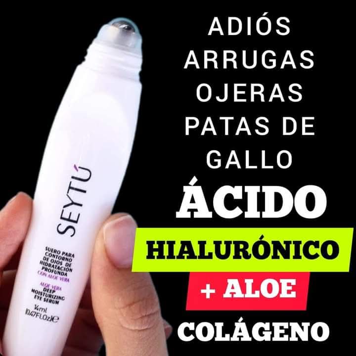 Suero para Contorno de Ojos de Hidratación Profunda con Aloe Vera